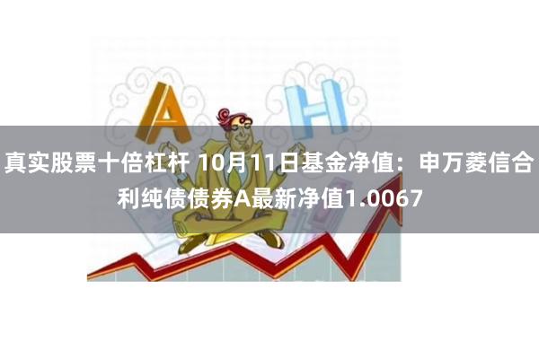 真实股票十倍杠杆 10月11日基金净值：申万菱信合利纯债债券