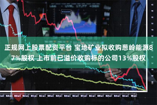 正规网上股票配资平台 宝地矿业拟收购葱岭能源87%股权 上市